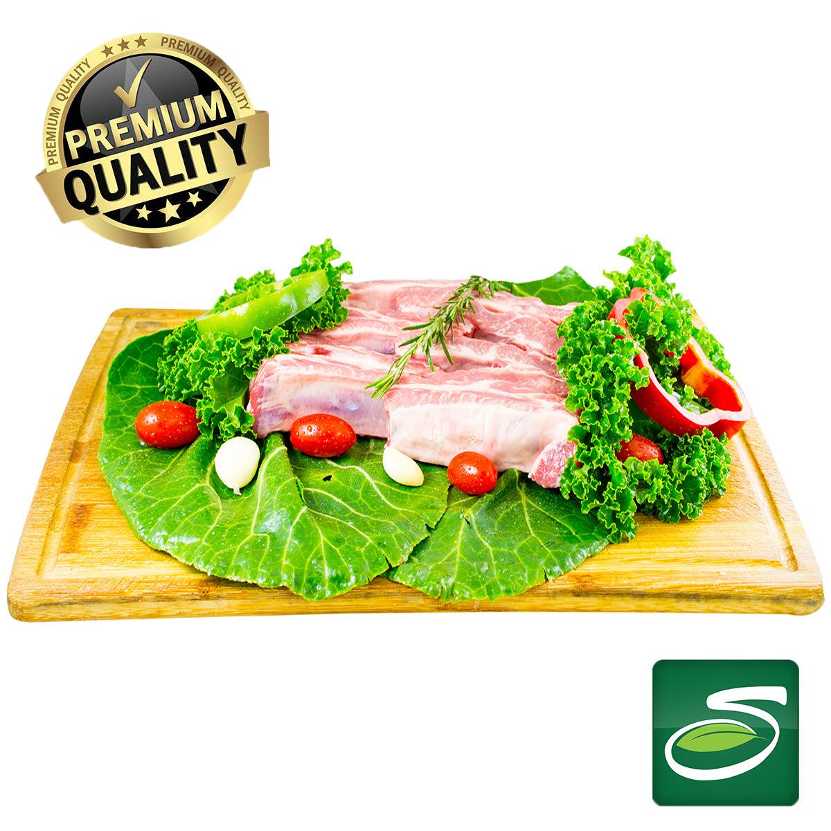 Pork Sliced Spare Ribs 1.50lb Package