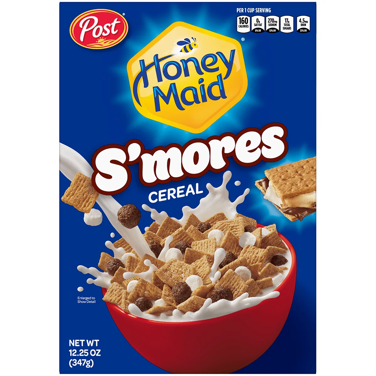 Post Honey Maid Smores Cereal 12.25oz