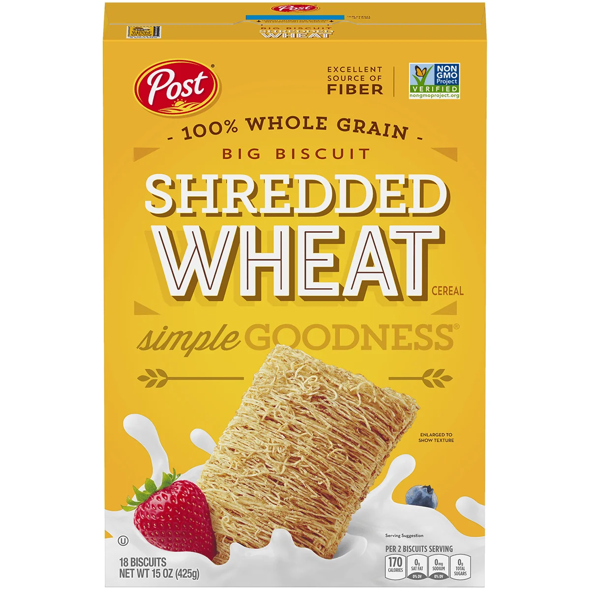 Post Shredded Wheat Cereal 15oz
