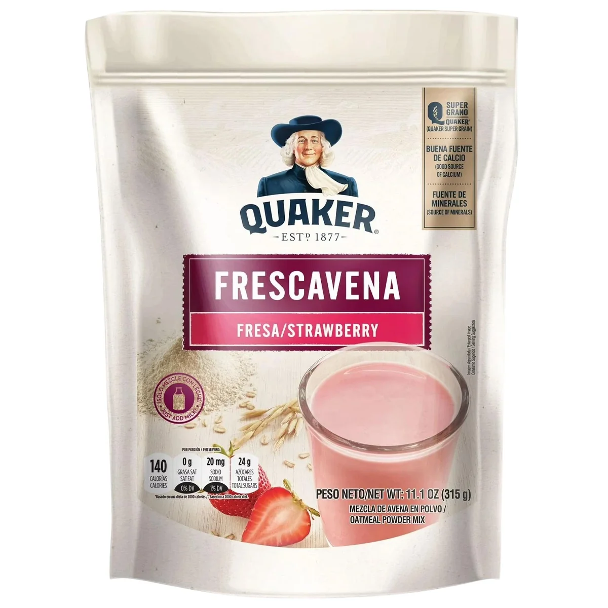 Quaker Frescavena Strawberry 315g