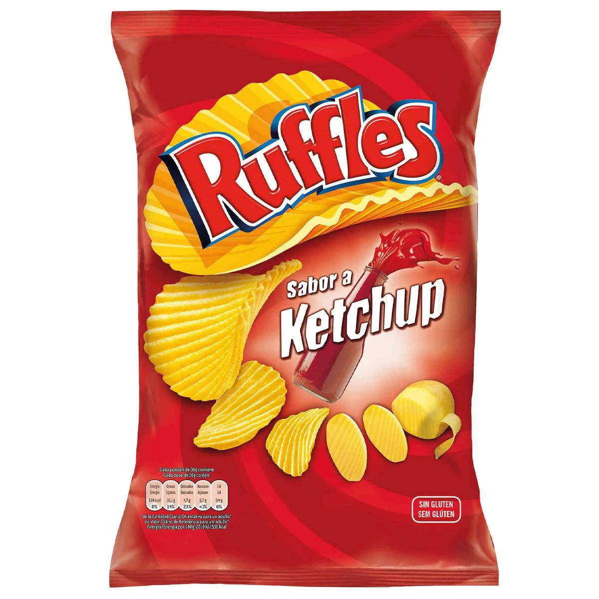 Ruffles Potato Chips Ketchup 115g