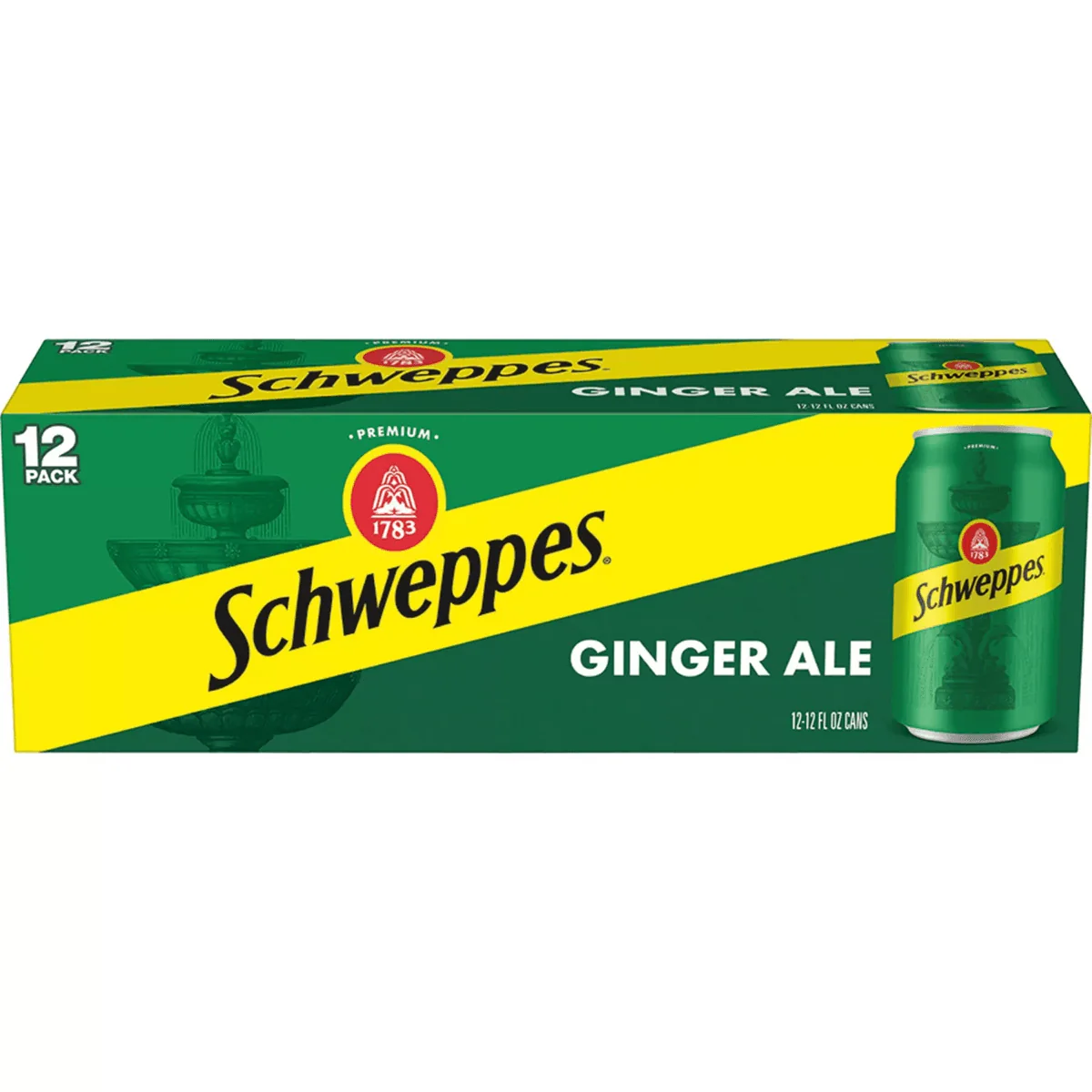 Schweppes CF Ginger Ale Cans12PK 335Ml