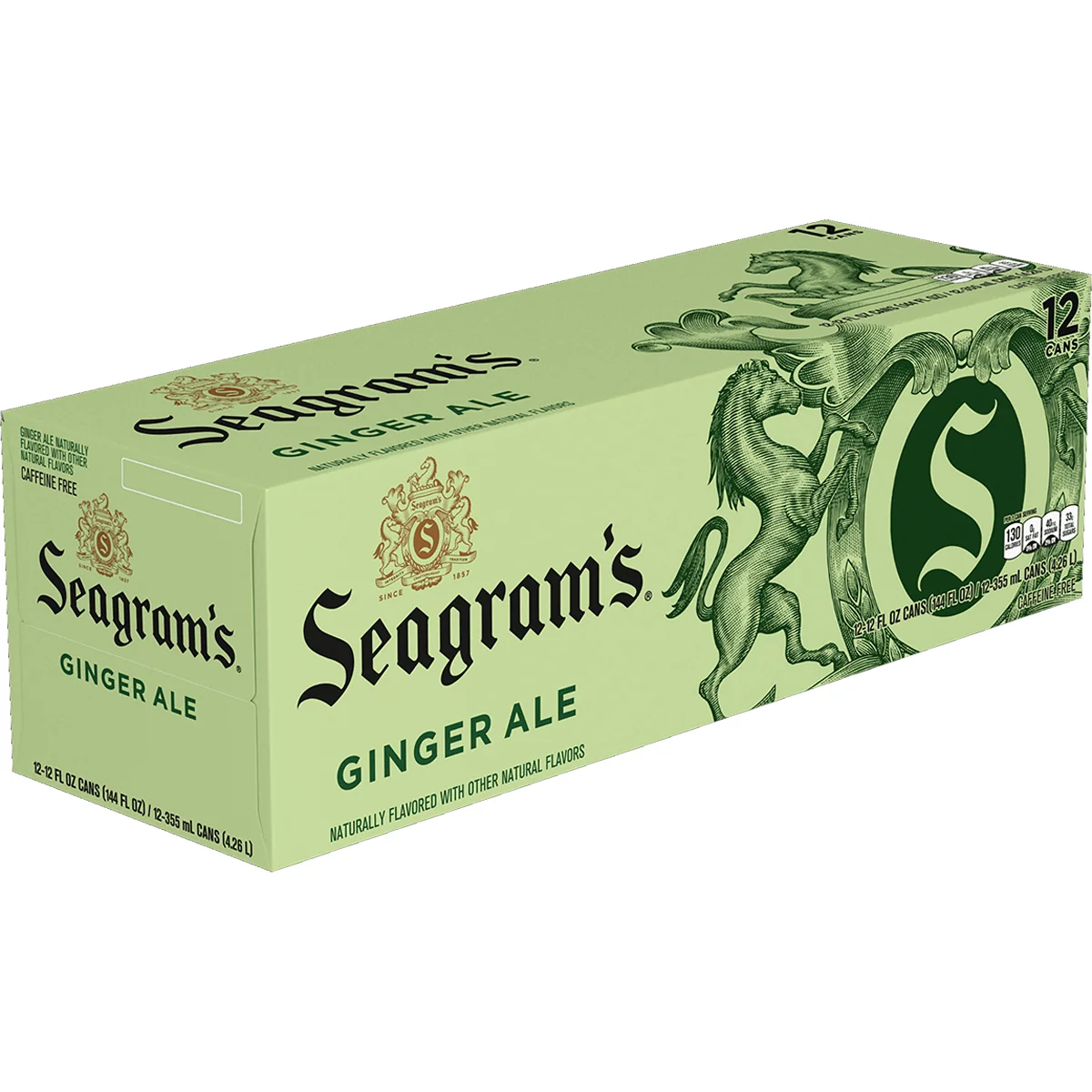 Seagrams Gingerale 25%FC 12PK