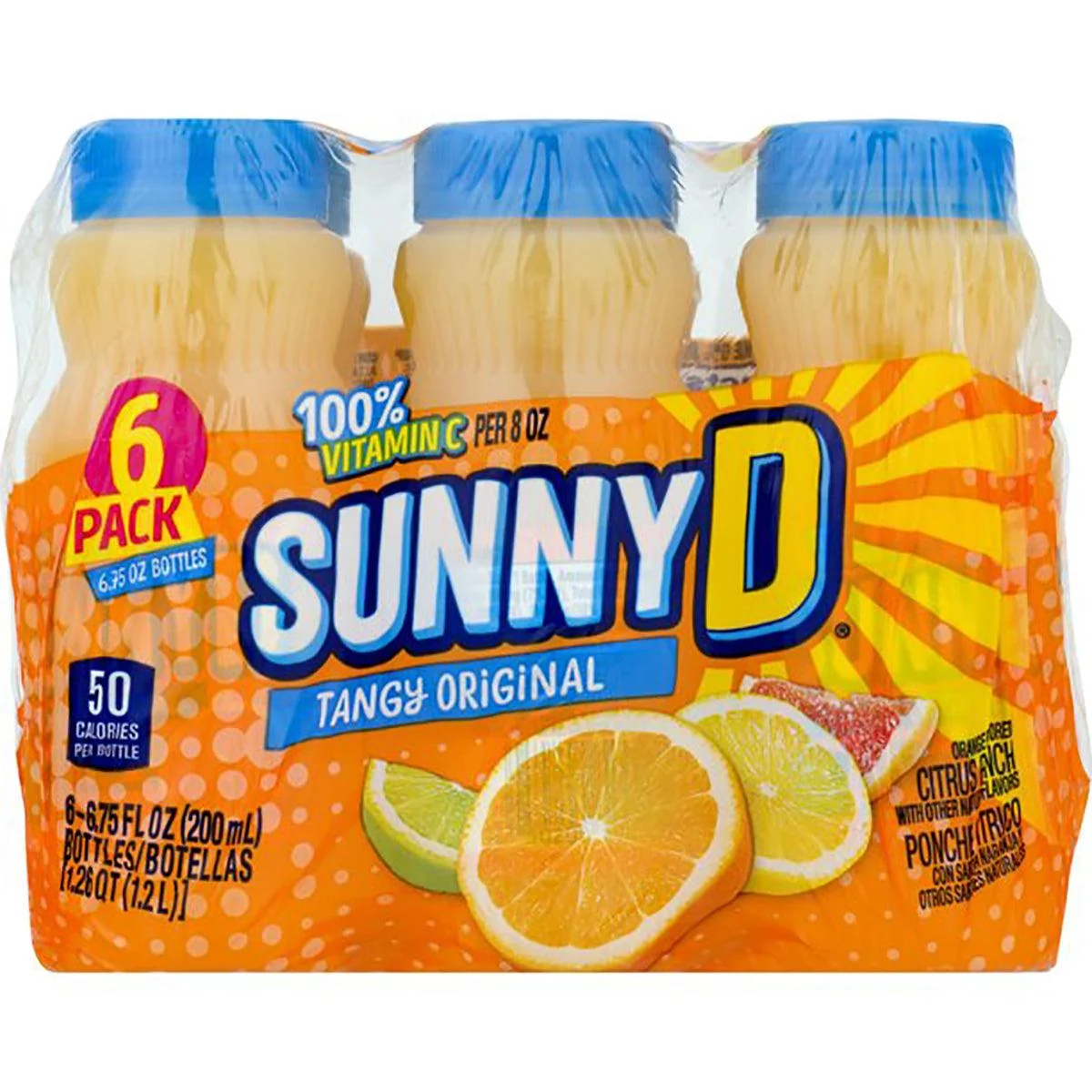 Sunny D Original Tangy 6PK