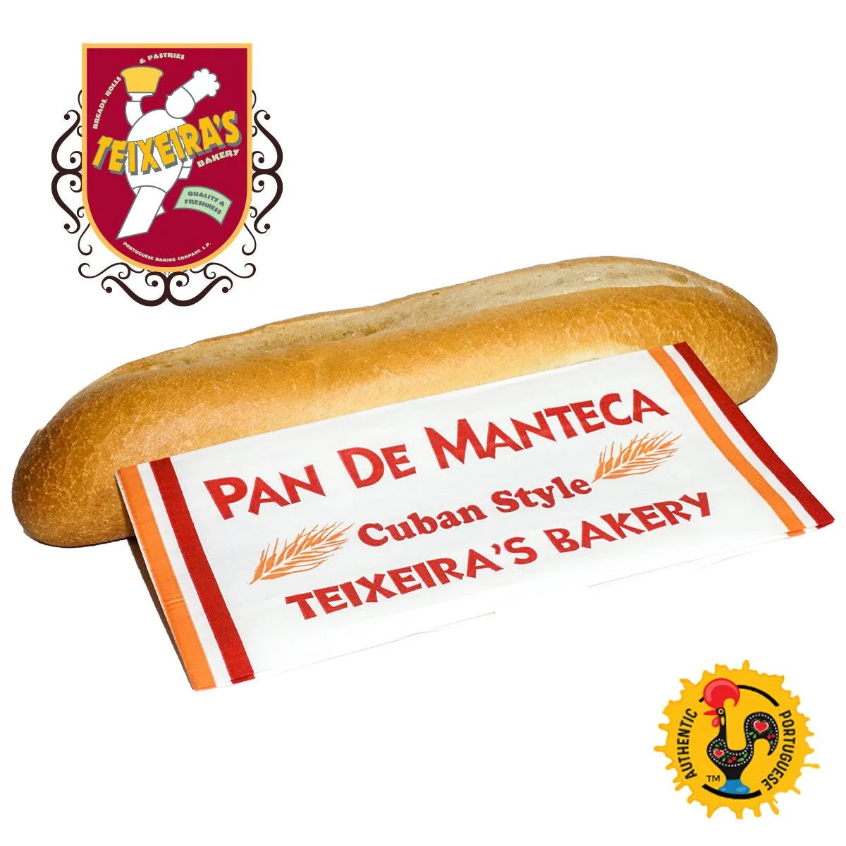 Teixeiras Cuban Bread Wrapped 8oz