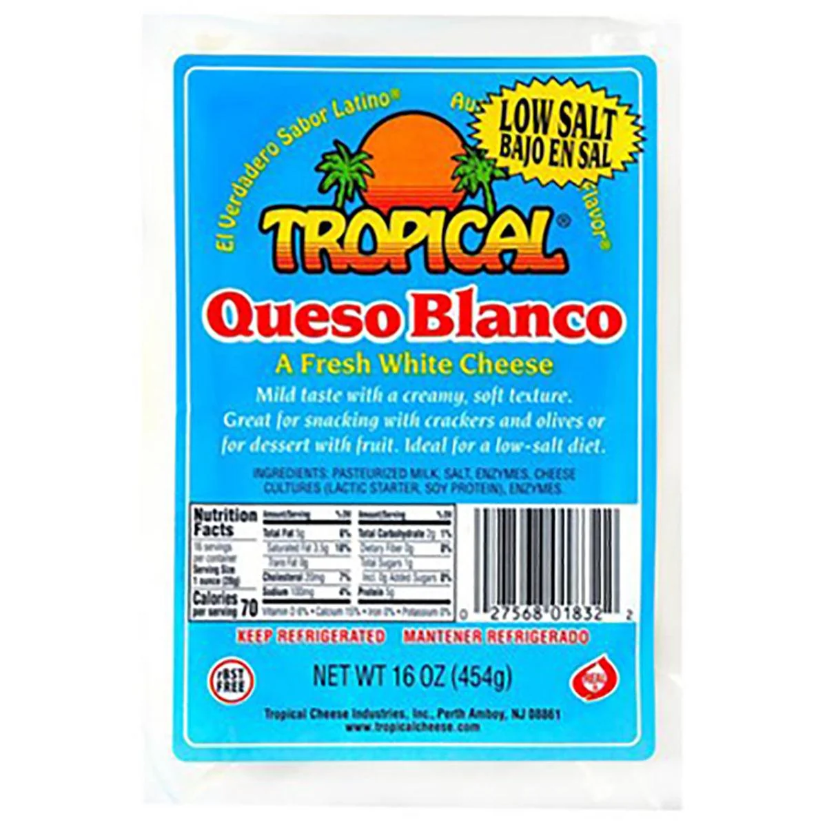 Tropical L/S Queso Blanco 16oz