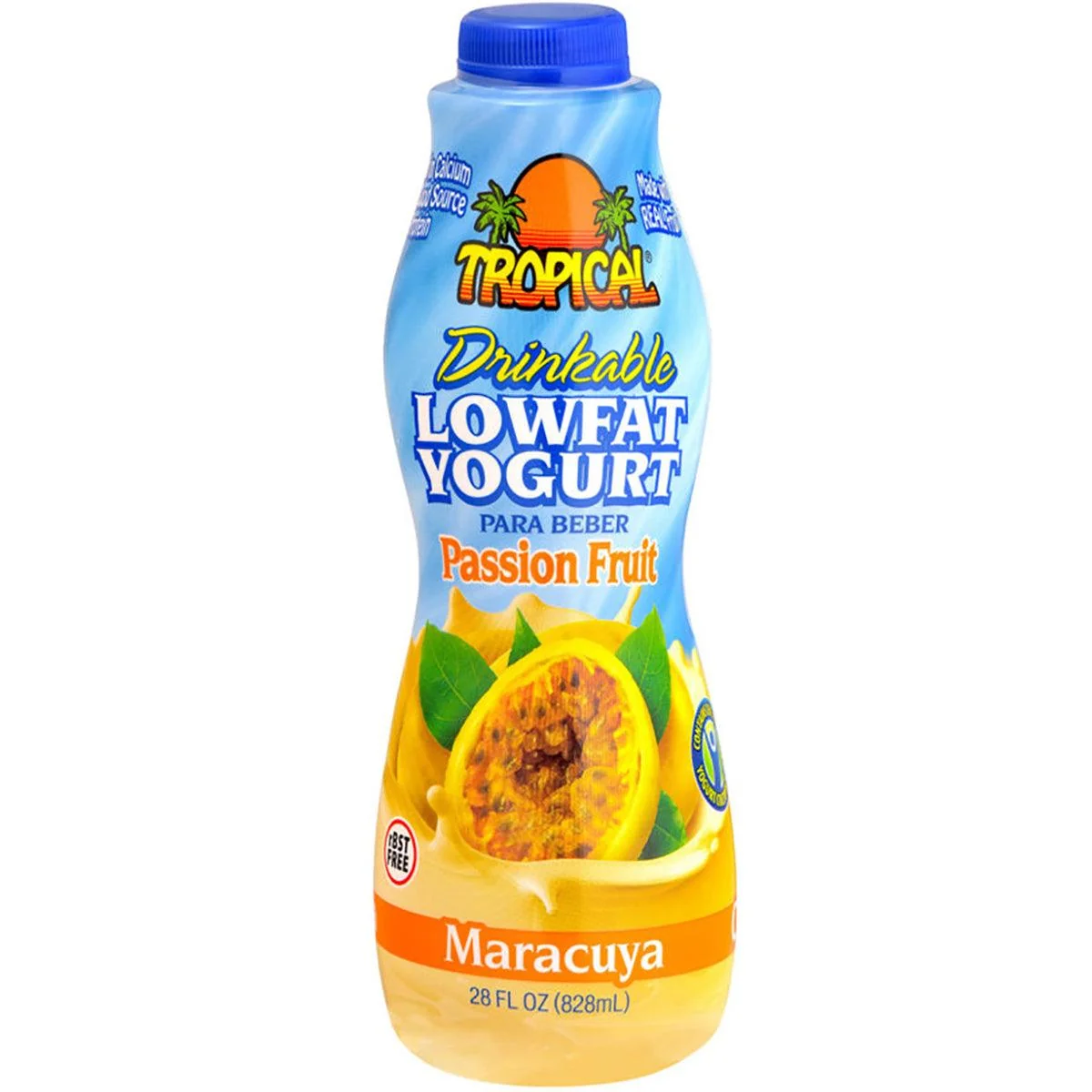 Tropical LF Yogurt Passion Fruit 28oz