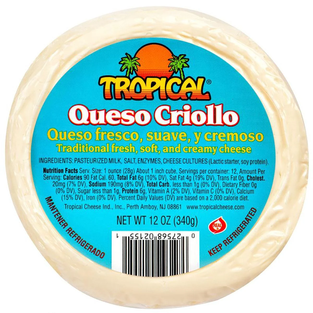 Tropical Queso Criollo 12oz