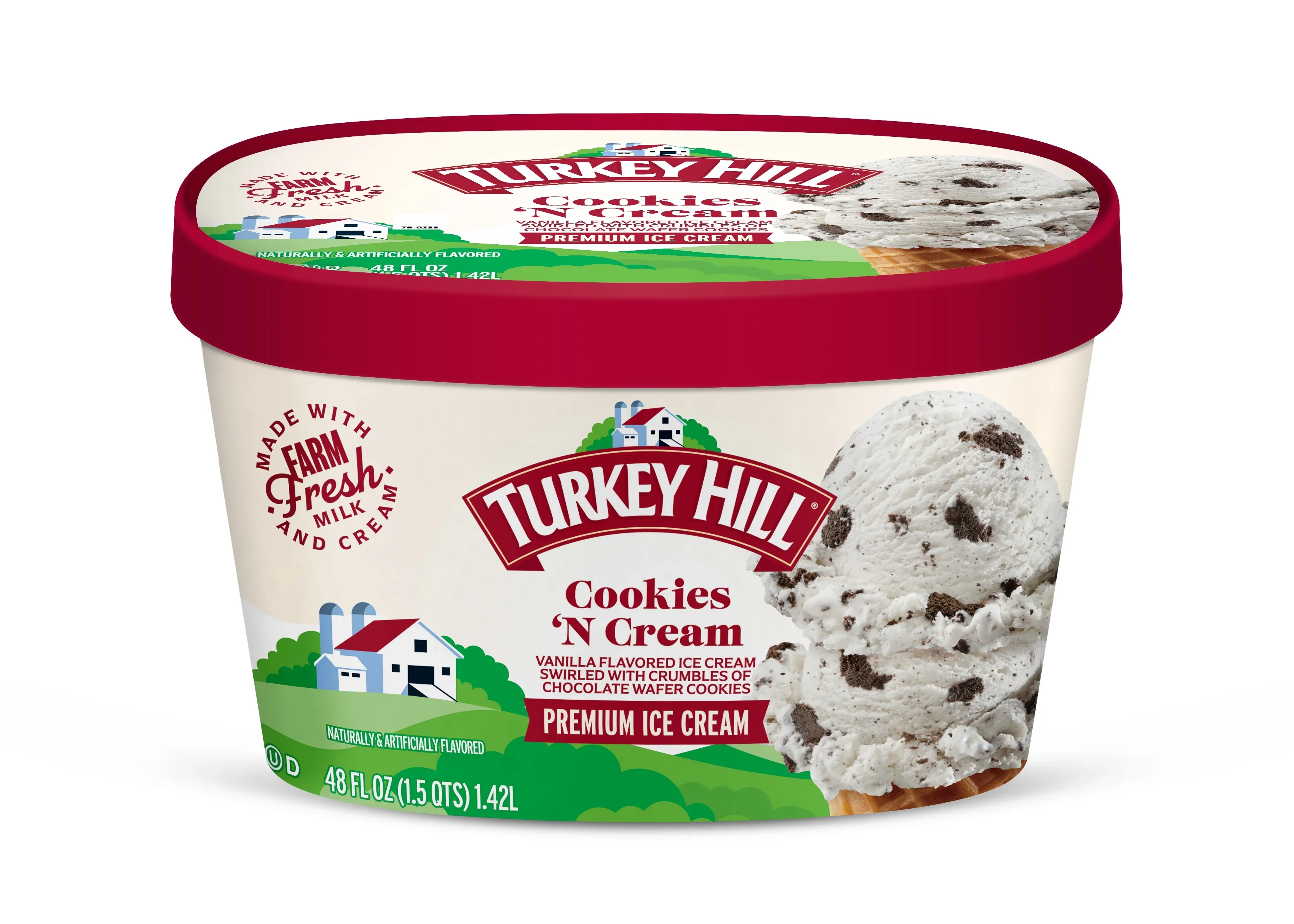 Turkey Hill Cookies N Cream IC